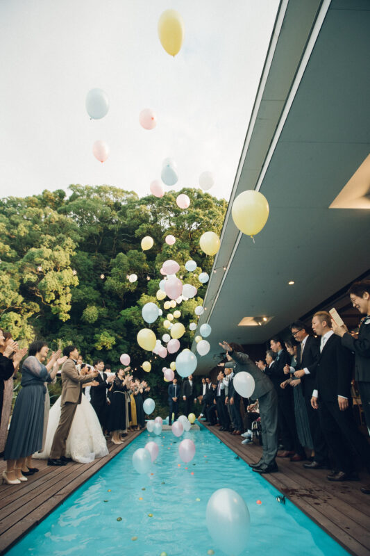 テラス人気演出✨バルーン演出のご紹介